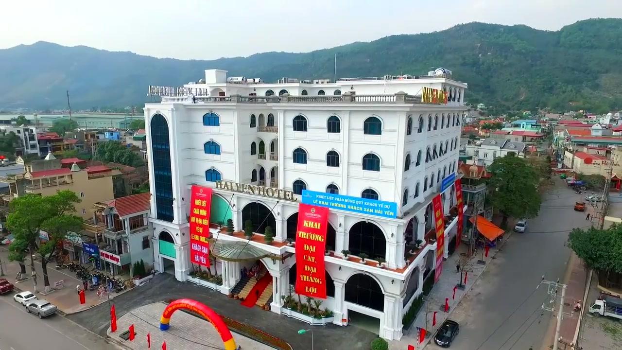 Hai Yen Luxury Hotel Cam Pha Eksteriør bilde
